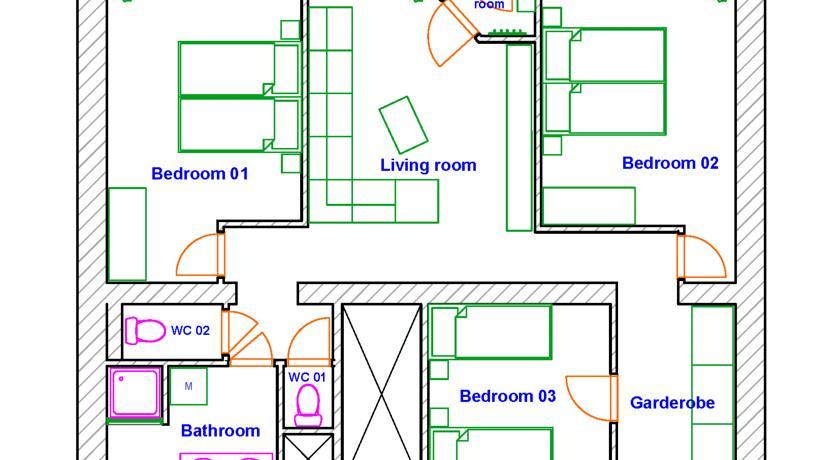 Апартаменти Nador Apartman Дьєр Номер фото